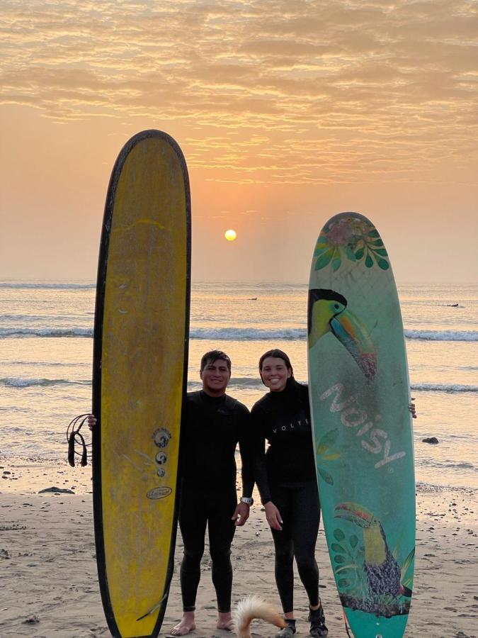 Hotel Totora Surf School Huanchaco Exterior foto